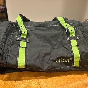 Cricut machine expandable storage/carrying tote